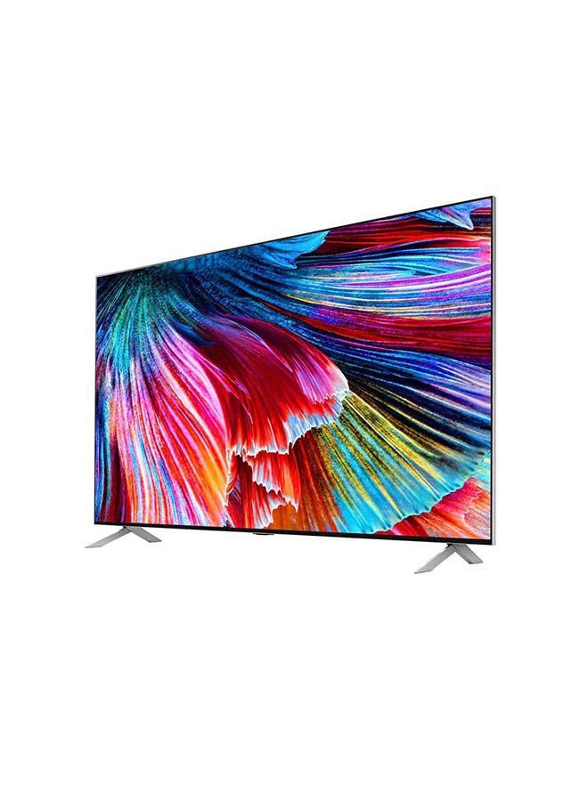إل جي - تلفزيون QNED مقاس 86 بوصة سلسلة QNED99، تصميم شاشة سينما 8K HDR ويبوس سمارت ثين كيو ال اي دي صغير 86QNED99VPA-AMA أسود - Image 1