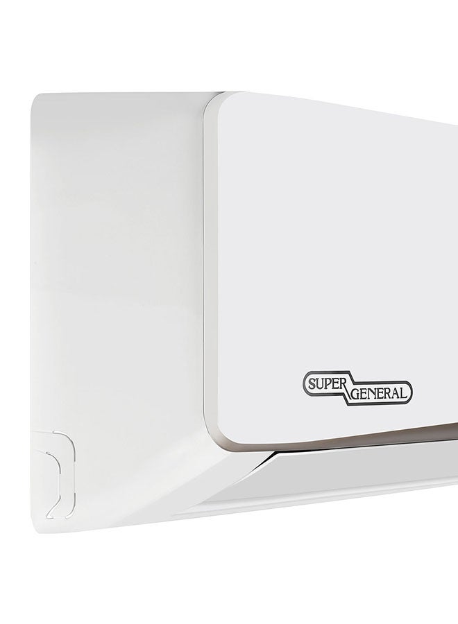 1.5 Ton Split Air Conditioner, 18000 BTU, Rotary Compressor, Auto Restart, Gold Fin, 4-Way Swing - 115.5 x 41.5 x 31.5 Cm 2998 W SGS195NE White