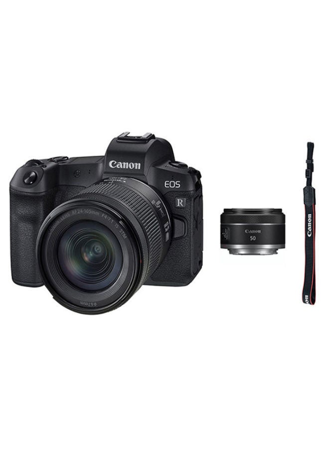 Canon EOS RP With RF24-105mm F4-7.1 IS STM Lens Kit + RF50mm F1.8 STM Lens + Camera Strap  - Image 1