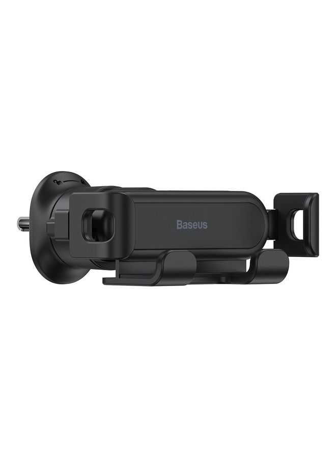 Baseus Car Phone Holder Air Vent Mobile Mount Gravity Auto Clamp Compatible with iPhone 14/ 13/ Pro Max/ 12/ 11/ SE/ XR/ 8, Galaxy S21 Ultra/ S20 FE S10 A71 A21s, Huawei, Xiaomi and Many More Black  - Image 1