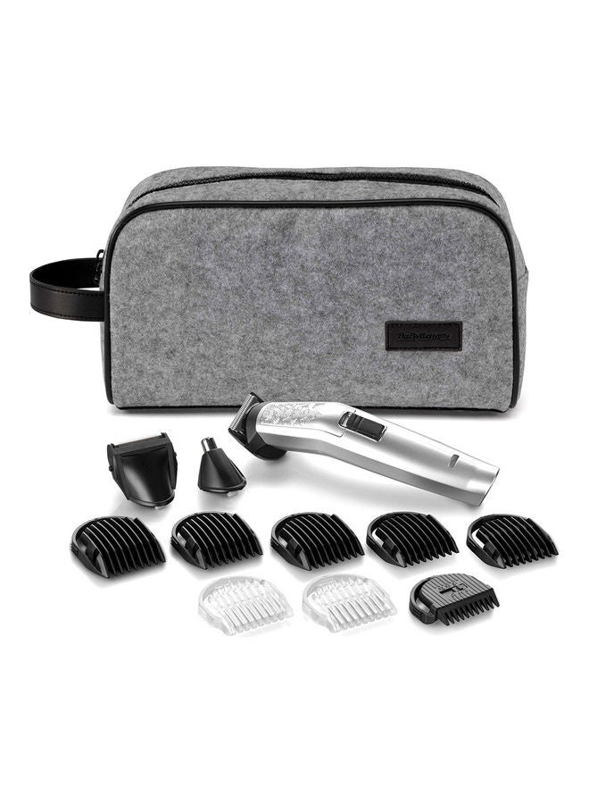babyliss 11 In 1 Carbon Titanium Multi Grooming Kit For Trimming Shaving & Styling Steel 7256PSDE Multicolour 400grams  - Image 2