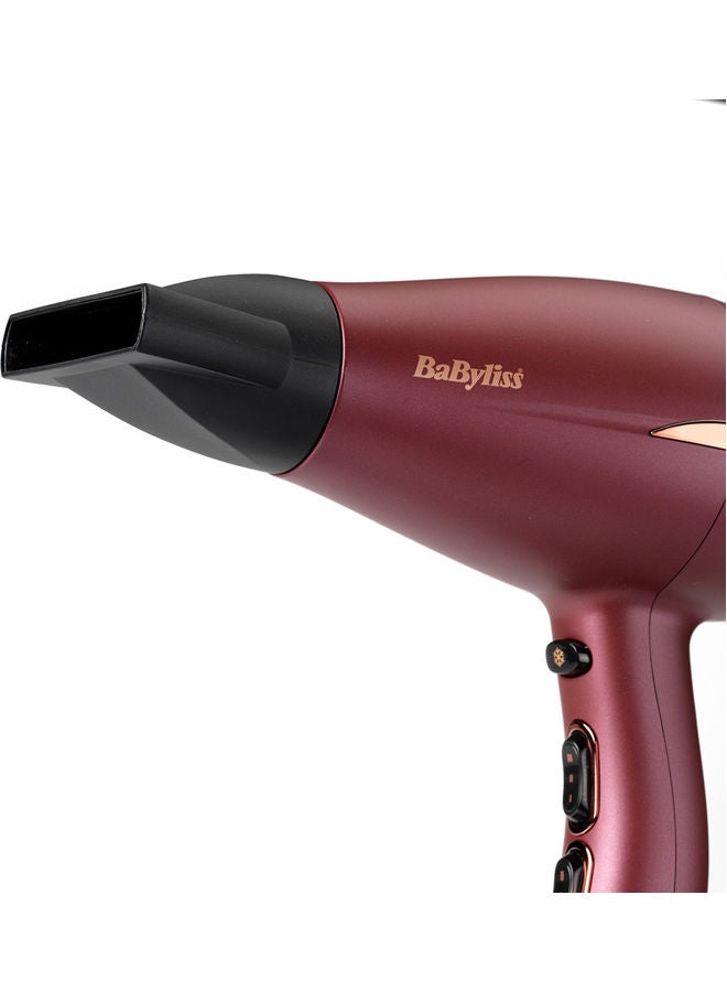 babyliss - Berry Crush Dryer | Advanced Airflow Technology Gives A Powerful, Controlled Airstream| 3 Heats And 2 Speed Settings For Controlled Drying And Styling| Lightweight | 5753PSDE Berry Crush - Image 1