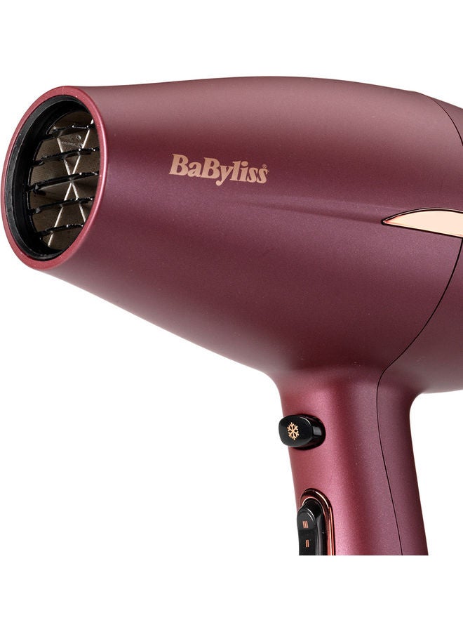 babyliss - Berry Crush Dryer | Advanced Airflow Technology Gives A Powerful, Controlled Airstream| 3 Heats And 2 Speed Settings For Controlled Drying And Styling| Lightweight | 5753PSDE Berry Crush - Image 1