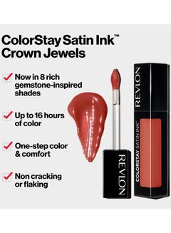 Revlon ColorStay Satin Ink Liquid Lipstick 34 Regal Ruby  - Image 3