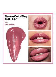 Revlon ColorStay Satin Ink Liquid Lipstick 010 Your Majesty  - Image 5