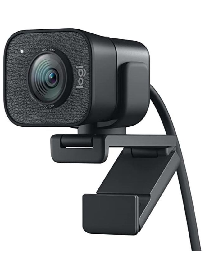 Logitech - Creators Streamcam Premium Webcam For Streaming And Video Content Creation Full Hd 1080P 60 Fps Premium Glass Lens Smart Autofocus Usb Connection For Pc Mac Graphite - Image 1