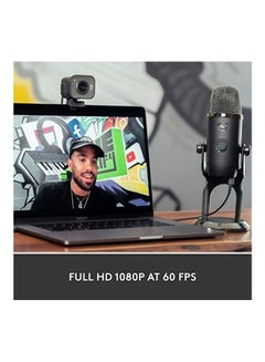 Logitech Creators Streamcam Premium Webcam For Streaming And Video Content Creation Full Hd 1080P 60 Fps Premium Glass Lens Smart Autofocus Usb Connection For Pc Mac Graphite  - Image 2