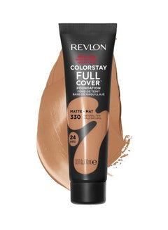 Revlon Color Stay Full Cover Foundation SPF 10 330 Natural Tan  - Image 1