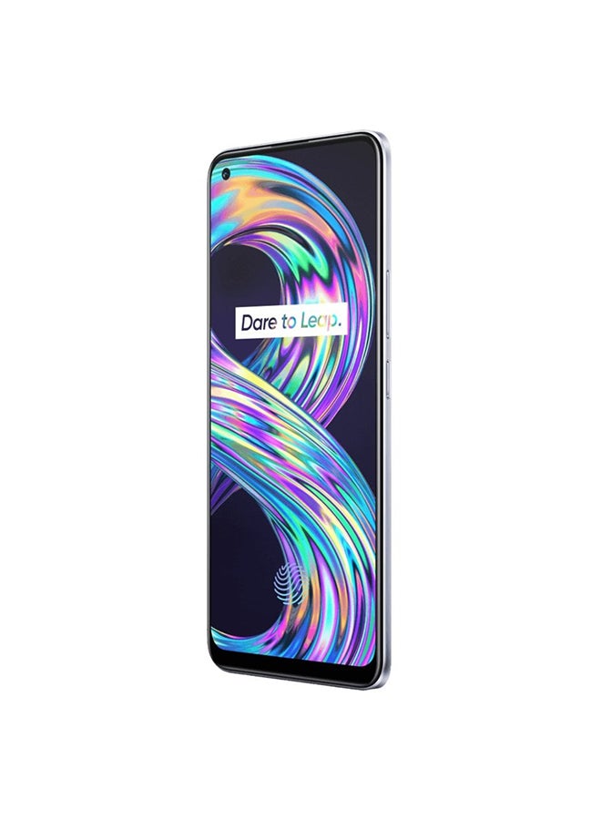 realme - 8 Dual SIM Cyber Silver 8GB RAM 128GB 4G LTE - Global Version - Image 1