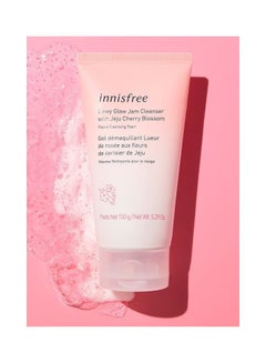 innisfree Dewy Glow Jam Cleanser with  Jeju Cherry Blossom 150grams  - Image 2