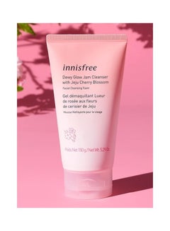 innisfree Dewy Glow Jam Cleanser with  Jeju Cherry Blossom 150grams  - Image 3