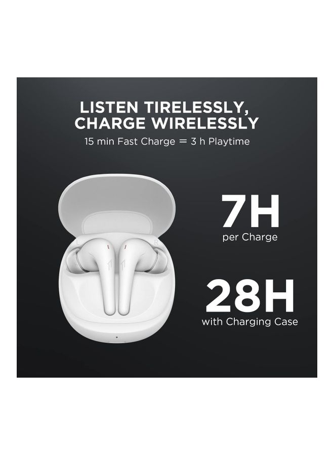 1MORE - ES903 Aero Spatial Audio Noise Cancelling Earphone 42dB Quiet Max Smart ANC Wireless Earbuds Bluetooth 5.2 White - Image 1