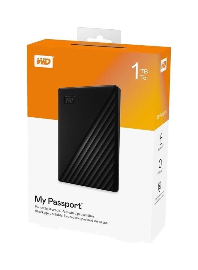 WD 1TB My Passport USB 3.0 Hard Drive + HDD Protective Carrying Case Cover 1 TB  - Image 2