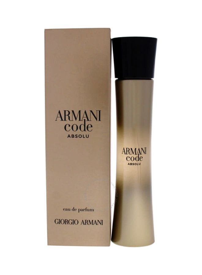 GIORGIO ARMANI - Code Absolu Eau De Parfum 50ml - Image 1