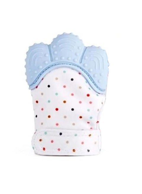 Silicone Baby Teether Pacifier Glove With Adjustable Fastener Strap