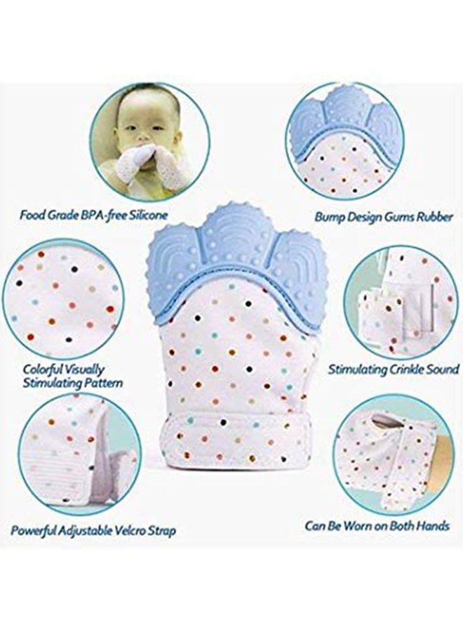 Generic - Silicone Baby Teether Pacifier Glove With Adjustable Fastener Strap - Image 1