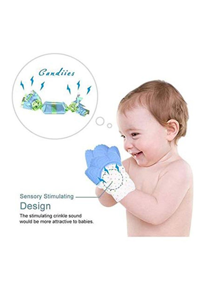 Generic - Silicone Baby Teether Pacifier Glove With Adjustable Fastener Strap - Image 1