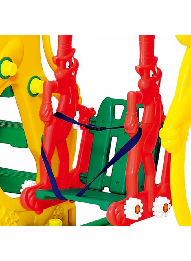 Hippo Slide And Swing With Rabbit 177x110x160cm