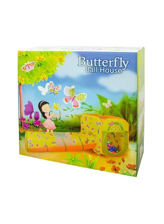 Ching-Ching Butterfly House With 100-Piece Balls 85x100x85cm - Image 1