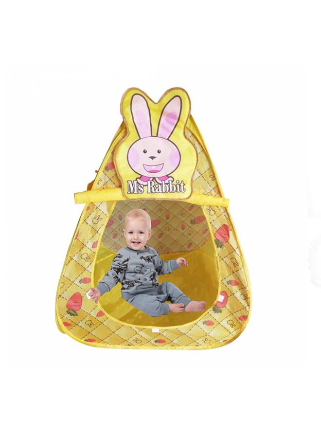 Ching-Ching Rabbit Ball House With 100-Piece Balls 100x100x100cm  - Image 3