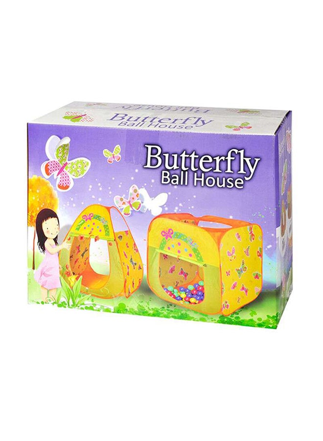 Ching-Ching Butterfly House With 100 Balls 85x100x85cm  - Image 1