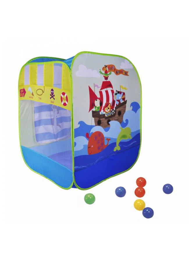 Ching-Ching Animal Adventure House With 100-Piece Balls 85x100x85cm  - Image 3