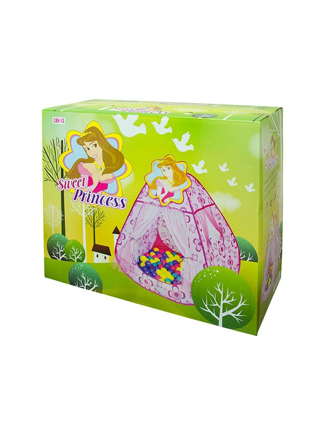 Ching-Ching Princess Play House With 100-Piece Balls 100x100x100cm - Image 1