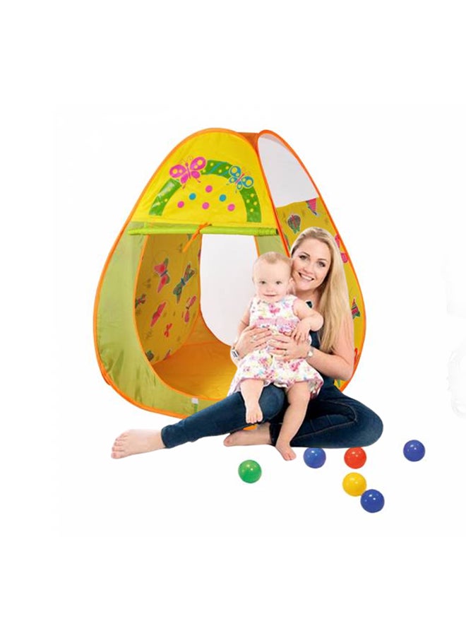 Ching-Ching Butterfly Play House With 100-Piece Balls 85x100x85cm  - Image 5