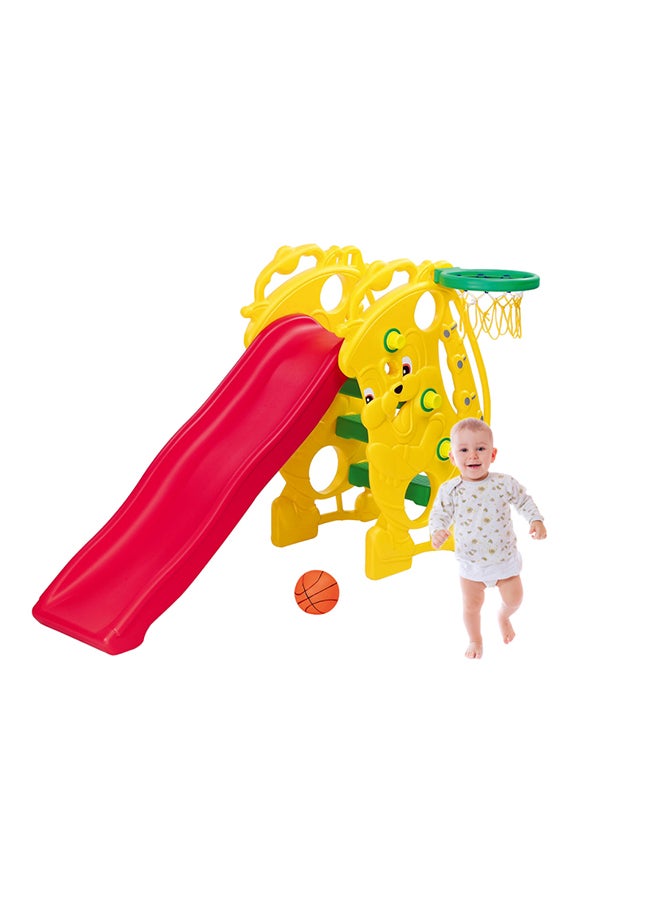 Ching-Ching Saxophone Slide With Basketball 88x100x153cm  - Image 2