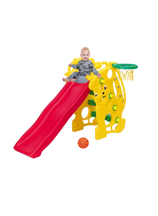 Ching-Ching Saxophone Slide With Basketball 88x100x153cm  - Image 3