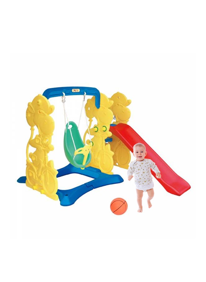 Ching-Ching Giraffe Slide Swing 145x123x170cm  - Image 4
