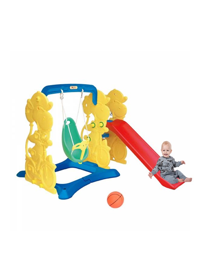 Ching-Ching Giraffe Slide Swing 145x123x170cm  - Image 5