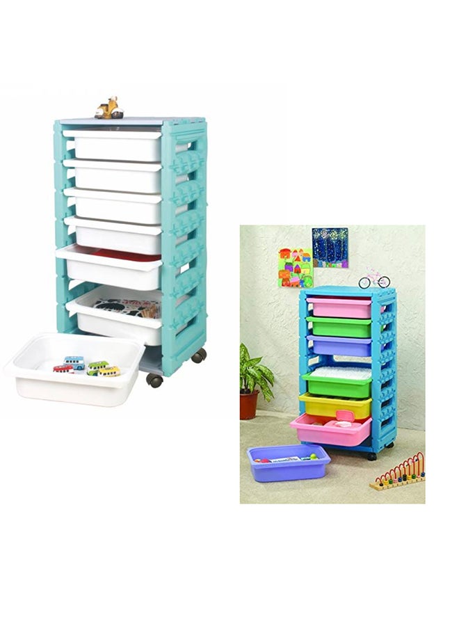 7-Layer Drawers Cabinet
