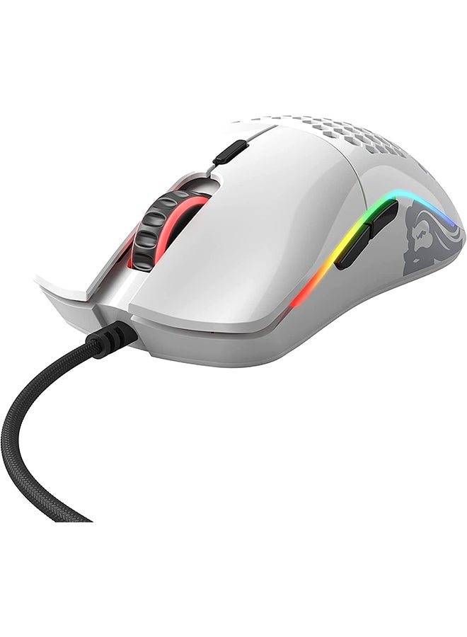Glorious - Glorious PC Gaming Wired Mouse Model O - Matte White - Image 1