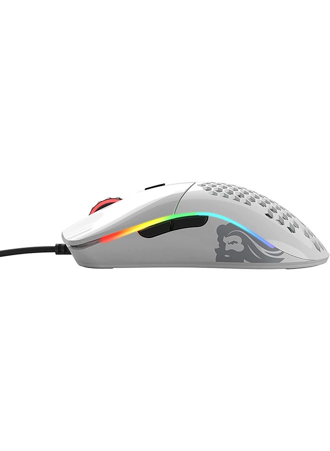 Glorious - Glorious PC Gaming Wired Mouse Model O - Matte White - Image 1