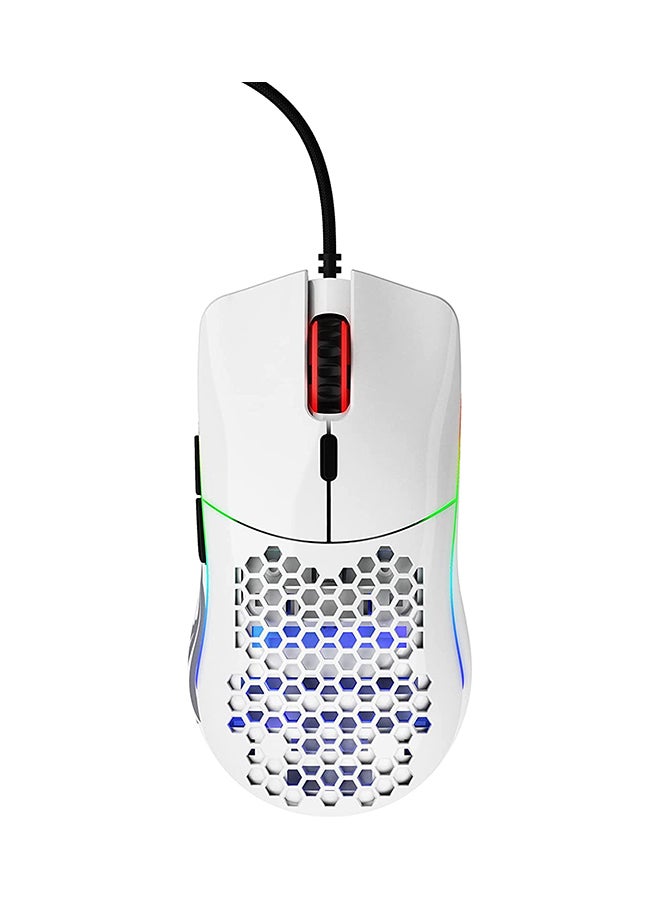 Glorious - Glorious PC Gaming Wired Mouse Model O - Matte White - Image 1