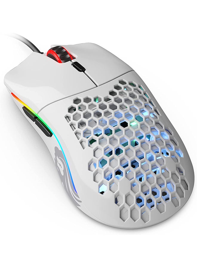 Glorious - Glorious PC Gaming Wired Mouse Model O - Matte White - Image 1
