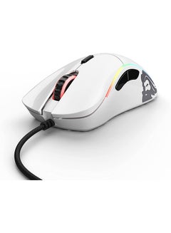 جلوريوس ماوس الألعاب Glorious - ماوس Glorious Model D Minus Honeycomb - ماوس الكمبيوتر Superlight RGB - 62 جم - أبيض لامع سلكي  - Image 3