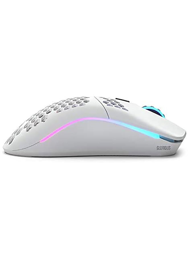 Glorious Glorious PC Gaming Race USB Glorious Model O Wireless Gaming Mouse (Matte White)  - Image 5