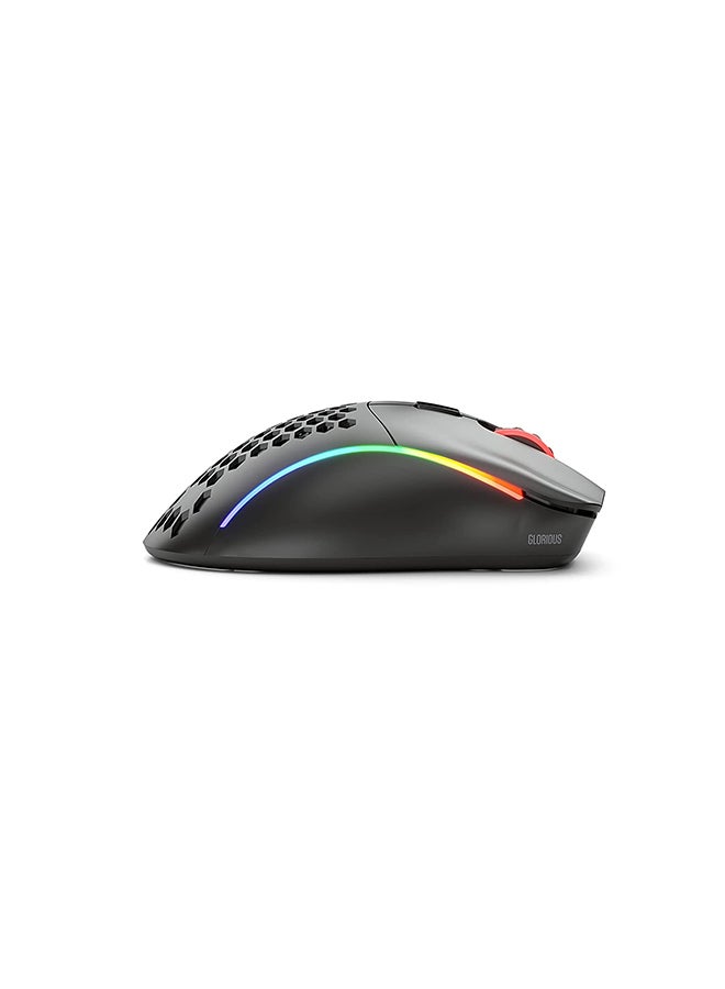 Glorious - Glorious PC Gaming Race USB Model D Wireless Gaming Mouse - RGB 67g Lightweight Ergonomic Wireless Gaming Mouse (Matte Black) - Image 1