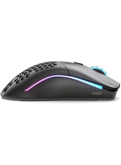 جلوريوس ماوس الألعاب اللاسلكي Glorious Black - ماوس الألعاب اللاسلكي موديل O Minus - ماوس RGB 65 جم ماوس خفيف للغاية - ماوس قرص العسل اللاسلكي - ماوس الكمبيوتر الشخصي (ماوس أسود غير لامع)  - Image 3