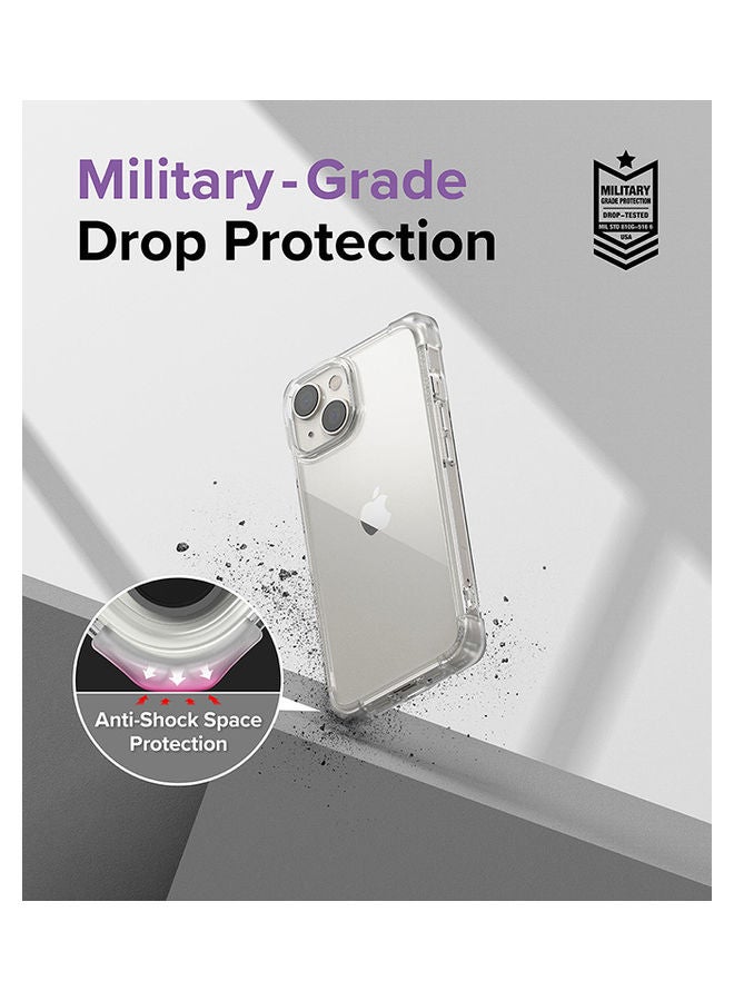 Ringke Fusion Bumper Case Square Shaped Advanced Edge Shockproof Drop Protection Phone Cover For iPhone 14 Plus Clear  - Image 5