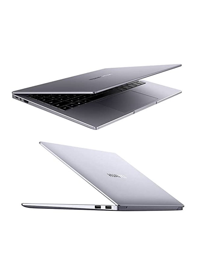 HUAWEI - MateBook 14 Laptop With 14 Inch QUD Display / Intel Core i5-1135G7 Processor / 8GB RAM / 512GB SDD / Intel Iris Xe Graphics / Windows / With Smart Scale 3 + Huawei Backpack / English/Arabic space grey - Image 1