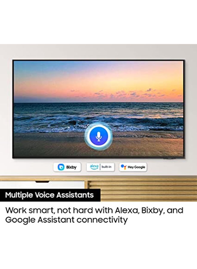 Samsung - 65 Inch 4K  LCD UHD Crystal Smart TV, With Tizen OS and a build in receiver  Model (2021) UA65AU8000UXUM-EG Black - Image 1