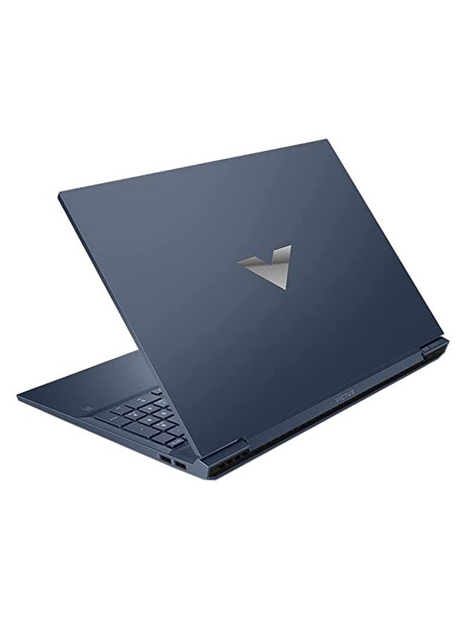 HP - Victus 16-D0023DX Gaming Laptop With 16.1-Inch FHD Display, Core i5-11400H Processer/8GB RAM/256GB SSD/Nvidai GeForce RTX 3050 Graphics Card /International Version English Performance Blue - Image 1