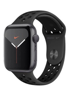296 mAh Watch Nike Series 5 GPS Space Gray Aluminium Case With Anthracite/Nike Sport Band 44mm Black