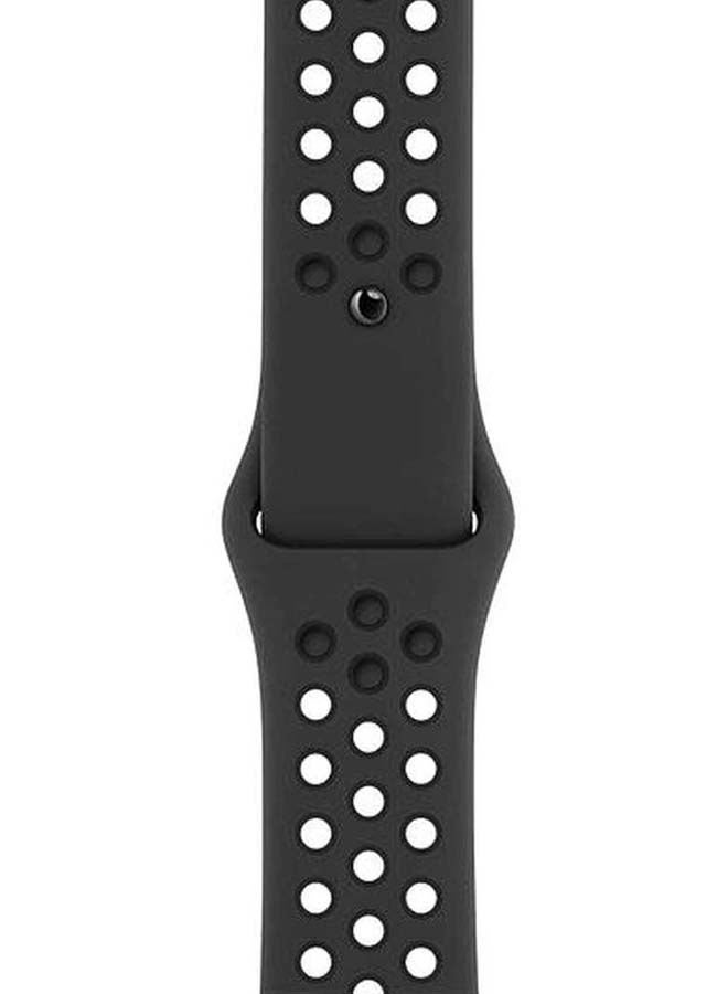 Apple - 296 mAh Watch Nike Series 5 GPS Space Gray Aluminium Case With Anthracite/Nike Sport Band 44mm Black - Image 1