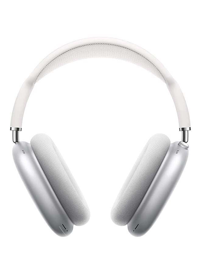 Apple - AirPods Max Bluetooth Over-Ear Active Noise Cancellation Headphones Silver - Image 1