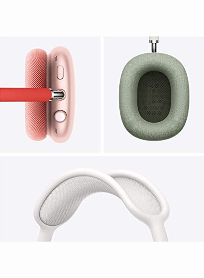 Apple - AirPods Max Bluetooth Over-Ear Active Noise Cancellation Headphones Sky blue - Image 1