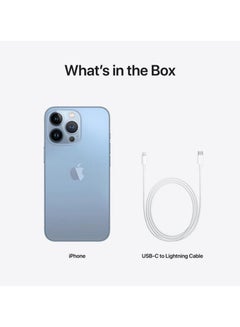 Apple iPhone 13 Pro 128GB Sierra Blue 5G With FaceTime - KSA Version  - Image 4
